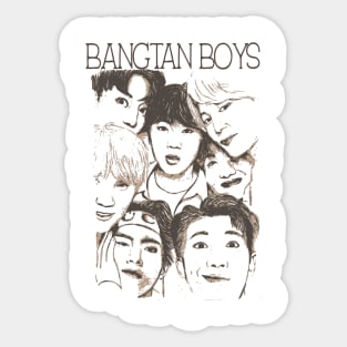 BTS Sticker